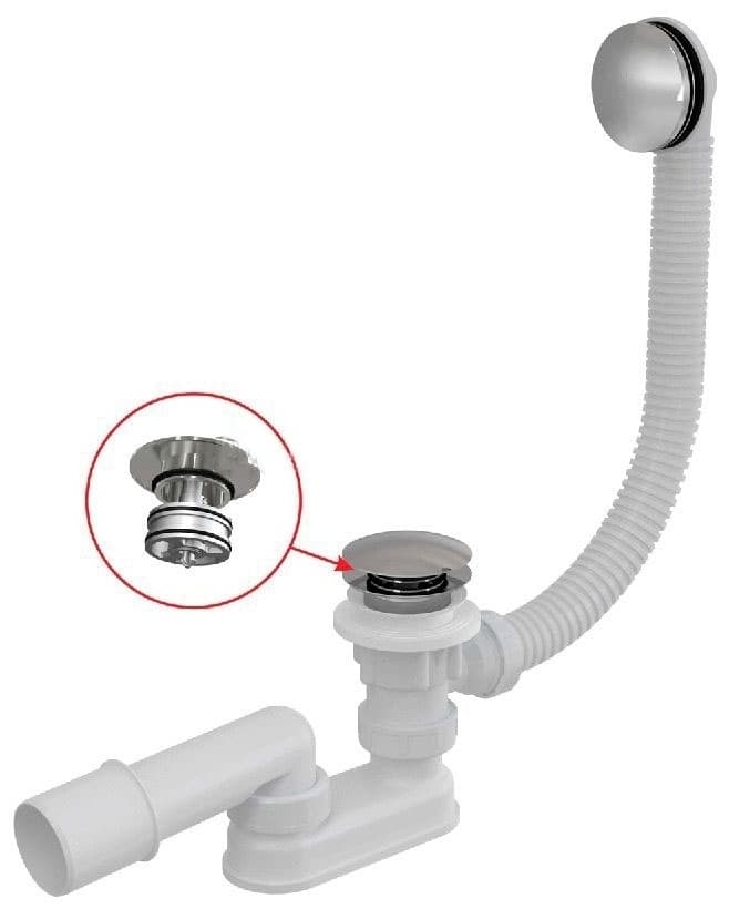 Сифон Alcaplast A504CKM