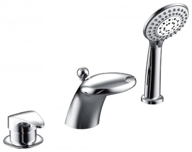 Смеситель для ванны BRAVAT Cobra F5140197CP-1-RUS, однозахватный