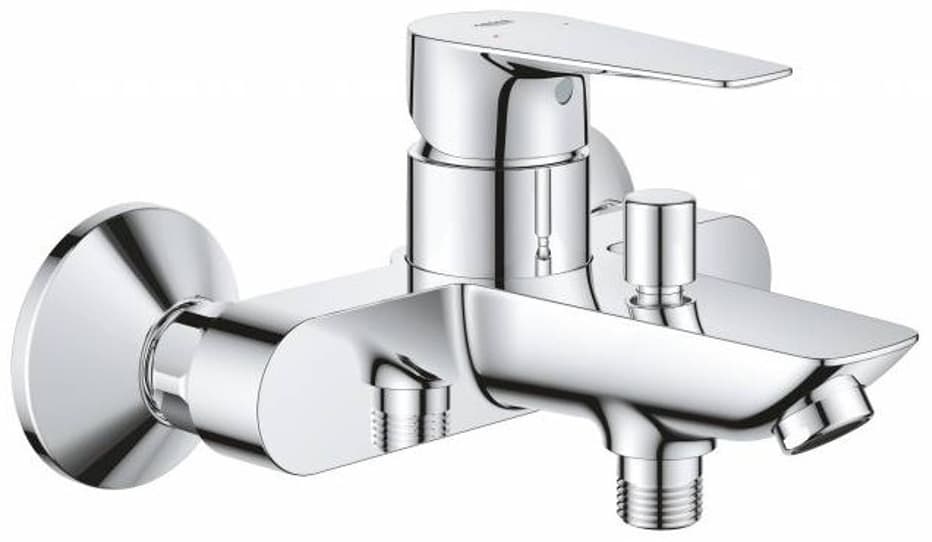 Смеситель для ванны Grohe BauEdge 23604001, латунь, цвет хром