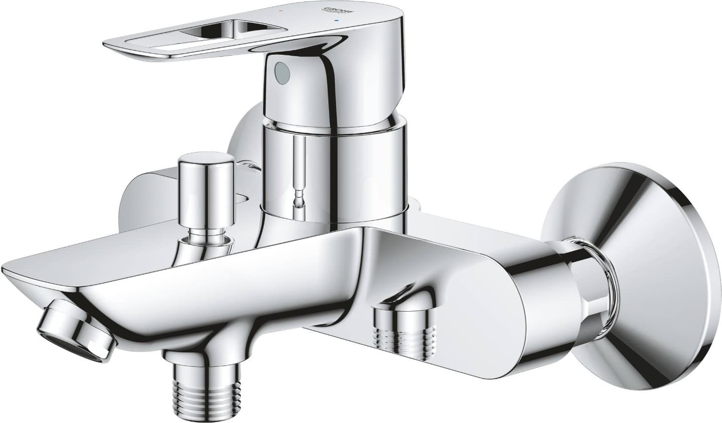 Смеситель для ванны Grohe 23602001 BauLoop, латунь, цвет хром