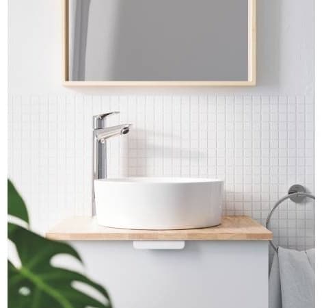 Смеситель для раковины (умывальника) Grohe BauEdge 23761001, однозахватный