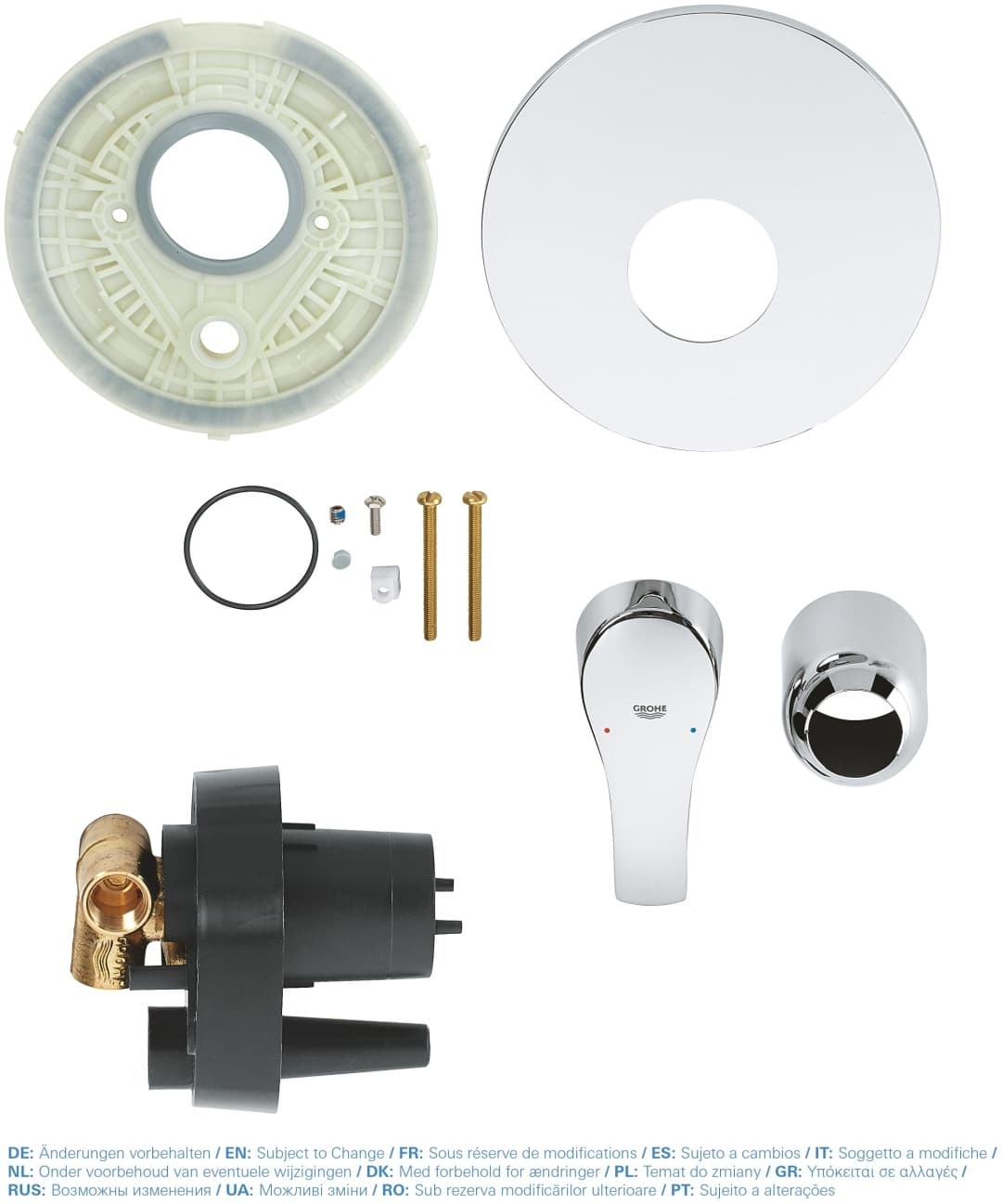Смеситель для душа Grohe EuroSmart New 33556003, однозахватный