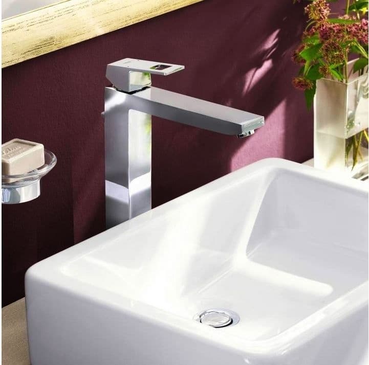 Смеситель для раковины (умывальника) Grohe EuroCube 23406000 однозахватный