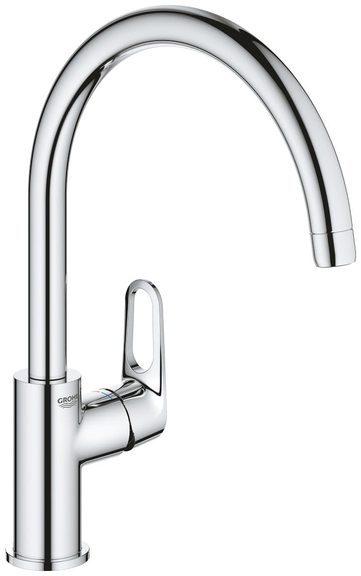 Смеситель для кухни (мойки) Grohe BAUFLOW 31230001 однозахватный