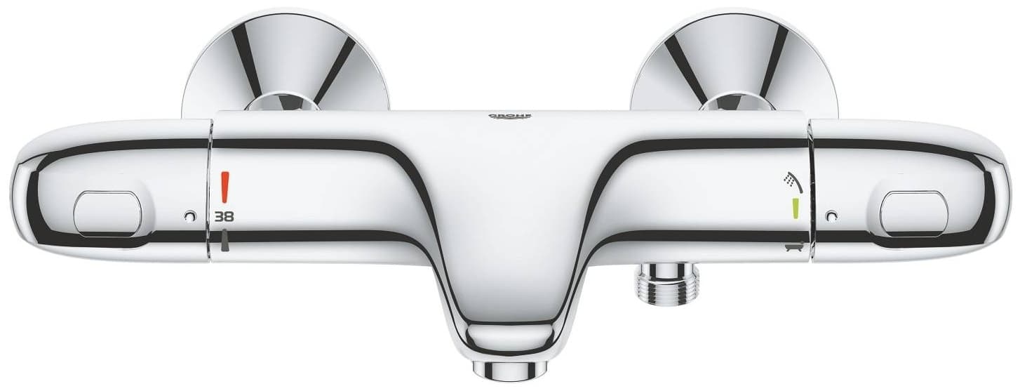 Смеситель для ванны Grohe Grohtherm 1000 Pro 34816003, латунь, цвет хром
