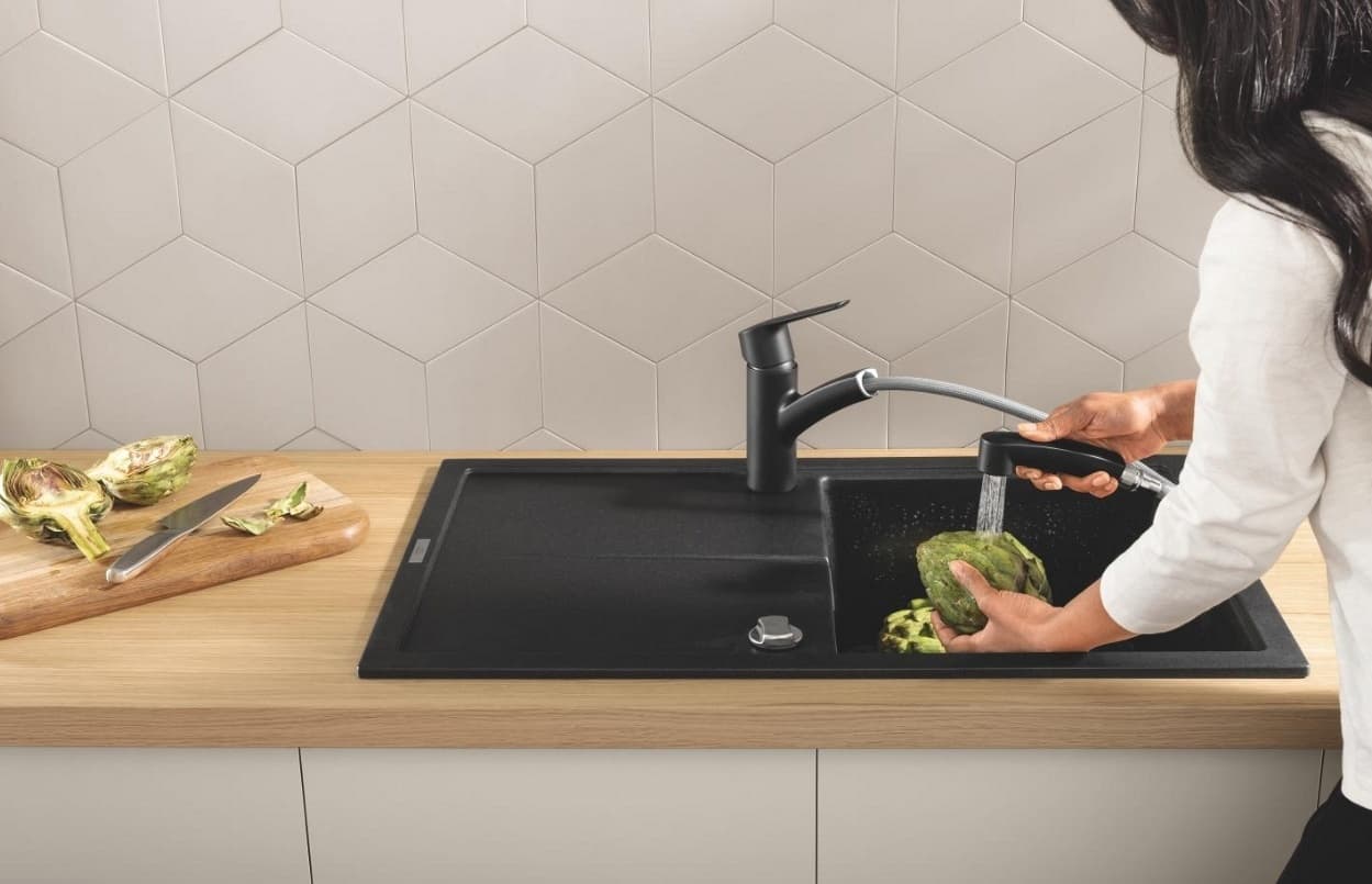 Смеситель для кухни (мойки) Grohe 303072431, однозахватный