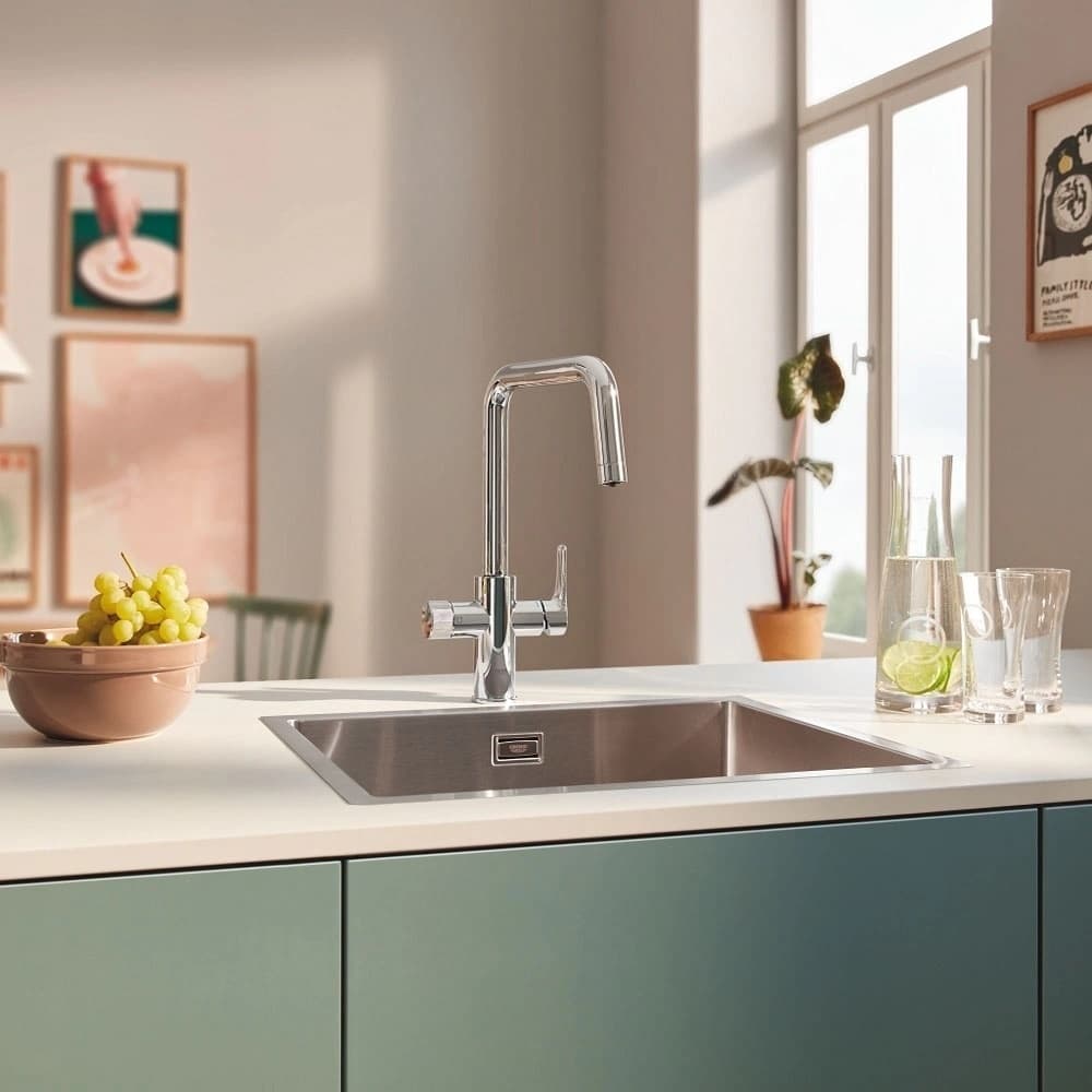 Смеситель для кухни Grohe 30583000, латунь, цвет хром