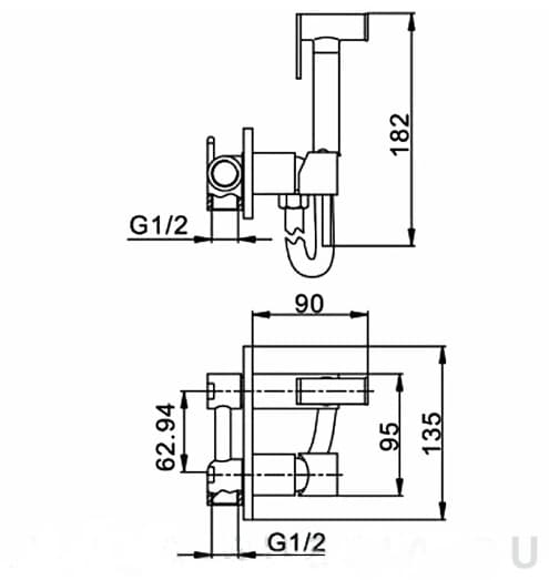 Haiba гигиенический душ HB5515