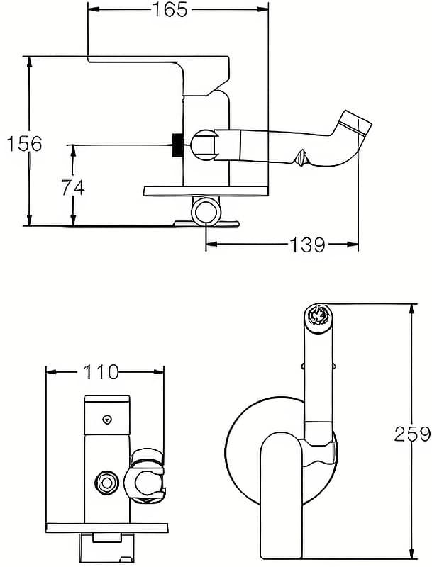 Haiba гигиенический душ HB55505