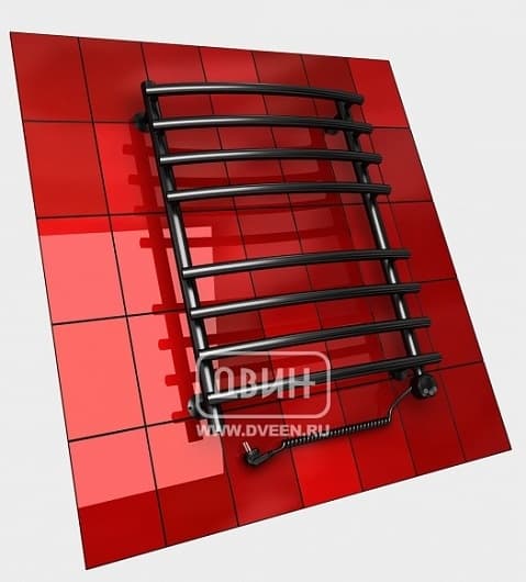 Полотенцесушитель электрический Двин R primo electro 80/50, лесенка 50x80 см