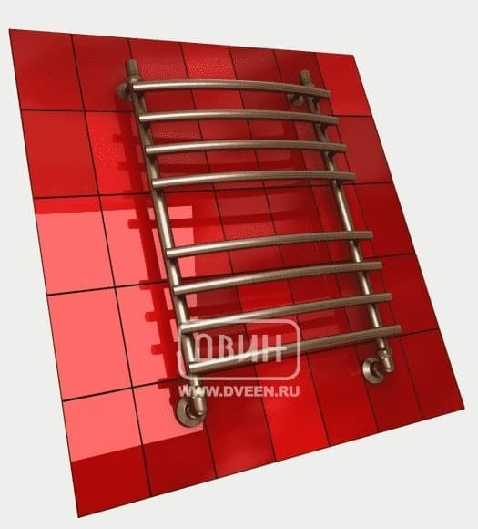 Полотенцесушитель водяной Двин R primo 80/50, лесенка 50x80 см
