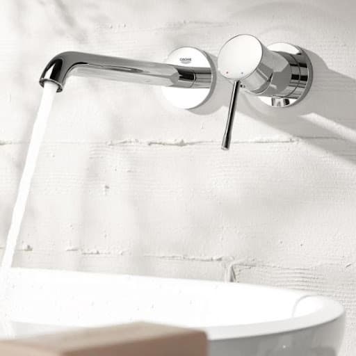 Смеситель для раковины (умывальника) Grohe Essence plus 19408001 цвет хром, однозахватный