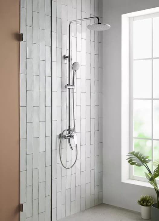 BRAVAT душевая стойка Rhein F6429564CP-A-ENG