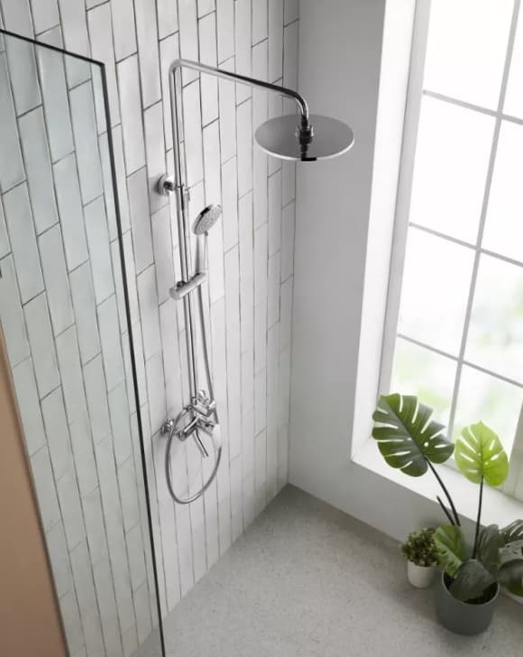 BRAVAT душевая стойка Rhein F6429564CP-A-ENG