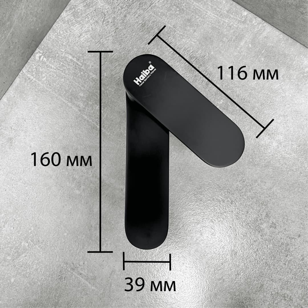 Смеситель для раковины (умывальника) Haiba HB10590-7, однозахватный