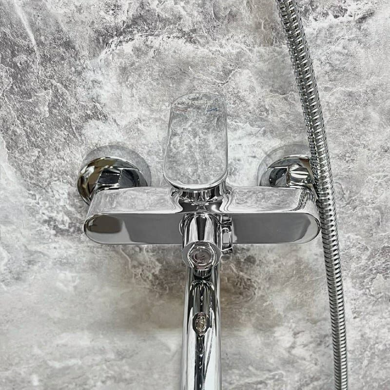 Смеситель для ванны Haiba HB22590, латунь, цвет хром