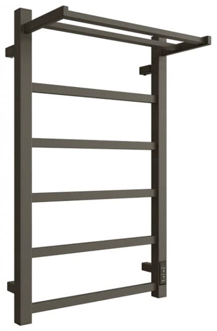 Полотенцесушитель электрический Двин Fj plaza neo 80/50 Графит, лесенка 50x80 см