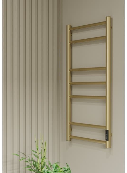 Полотенцесушитель электрический Двин L neo 80/40 Графит, лесенка 40x80 см
