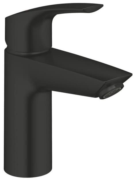 Смеситель для раковины (умывальника) Grohe Смеситель однорычажный для раковины GROHE Eurosmart, размер S, матовый чёрный (324672433), однозахватный
