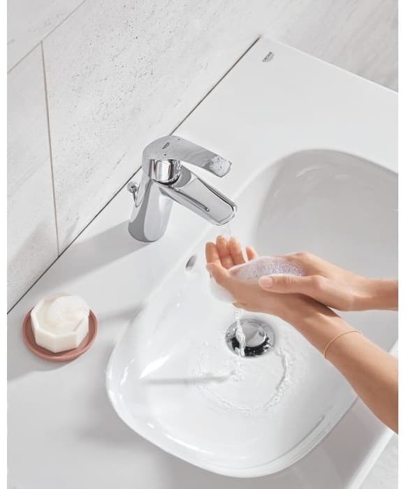 Смеситель для раковины (умывальника) Grohe EuroSmart New 23322001, однозахватный