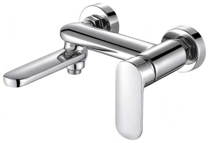 Смеситель для ванны BRAVAT F6125183CP-01-RUS, латунь, цвет серебряный