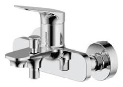 Смеситель для ванны BRAVAT Joyful F6428563CP-01-ENG, латунь, цвет серебряный