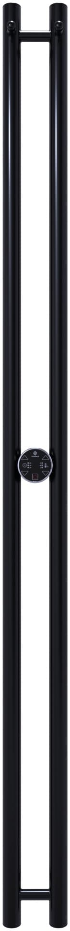 Полотенцесушитель электрический Beste IDEAL DUO круг1600 крашеный (RAL 9005 матовый), I-образный 3x160 см