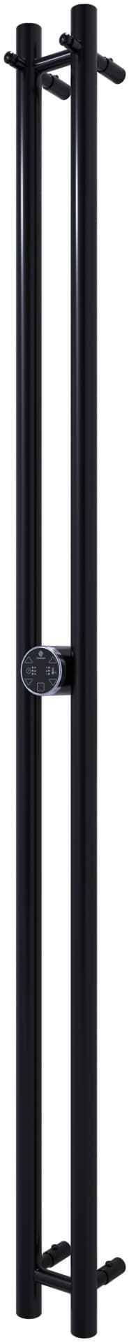 Полотенцесушитель электрический Beste IDEAL DUO круг1600 крашеный (RAL 9005 матовый), I-образный 3x160 см