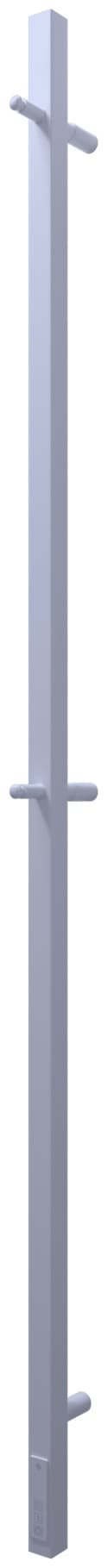 Полотенцесушитель электрический Beste IDEAL UNO проф 1600 крашеный (RAL 9003 матовый), I-образный 3x160 см