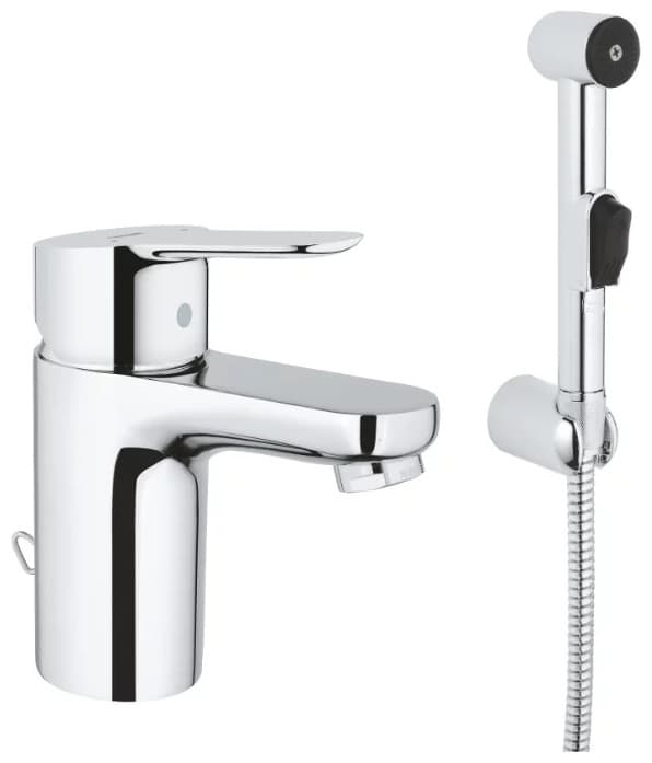 Смеситель для раковины (умывальника) Grohe BauEdge 23757000, однозахватный