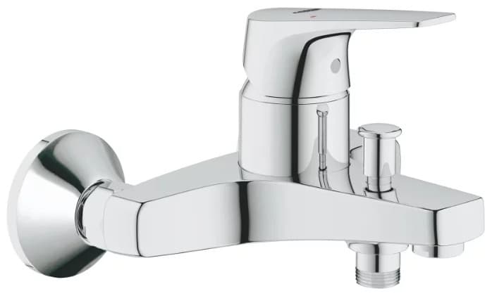 Смеситель для ванны с душем Grohe BauFlow 23756000, однозахватный