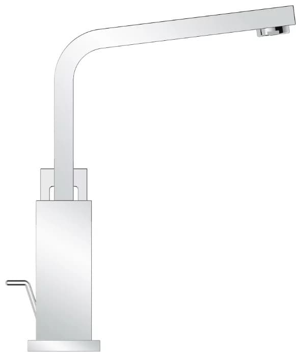 Смеситель для раковины (умывальника) Grohe Eurocube 23135000, однозахватный