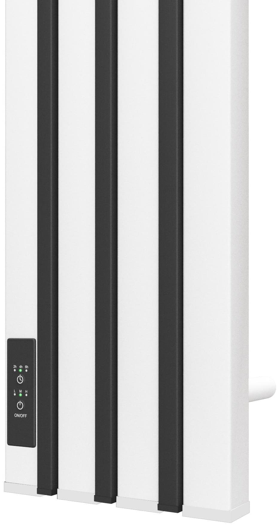 Полотенцесушитель электрический POINT White House Point Пиано PN19722WB, I-образный 15x120 см