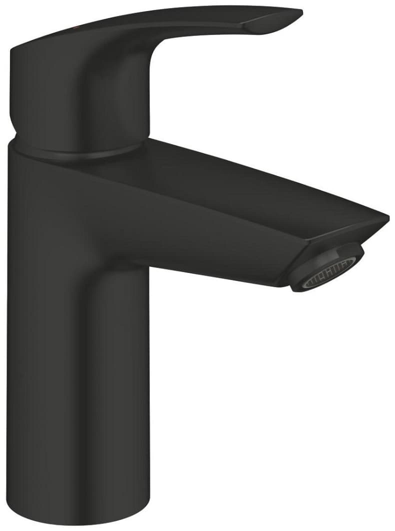 Смеситель Grohe Eurosmart 23922, черный матовый, латунь, цвет черный