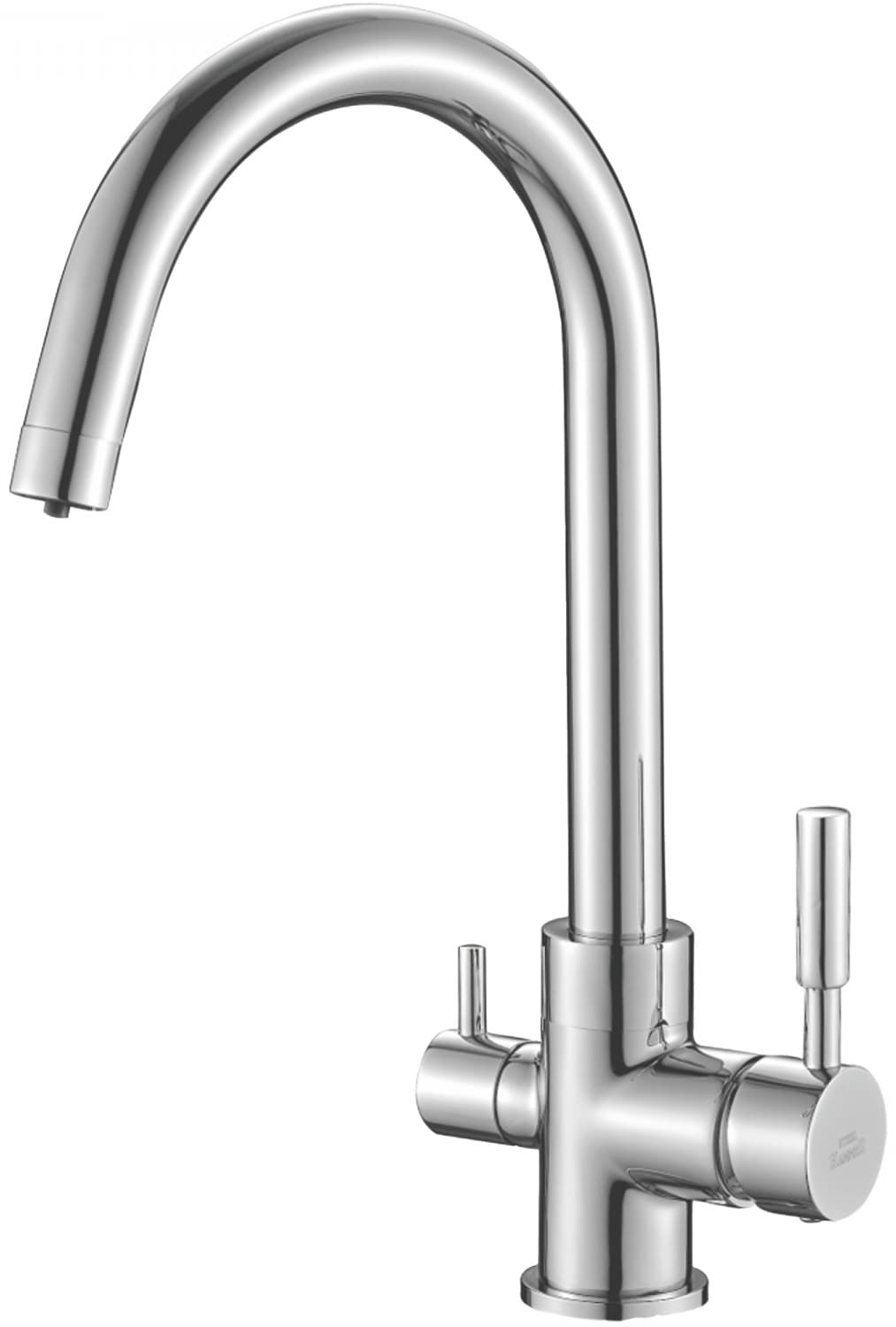Смеситель для кухни Haiba HB76840, латунь, цвет хром