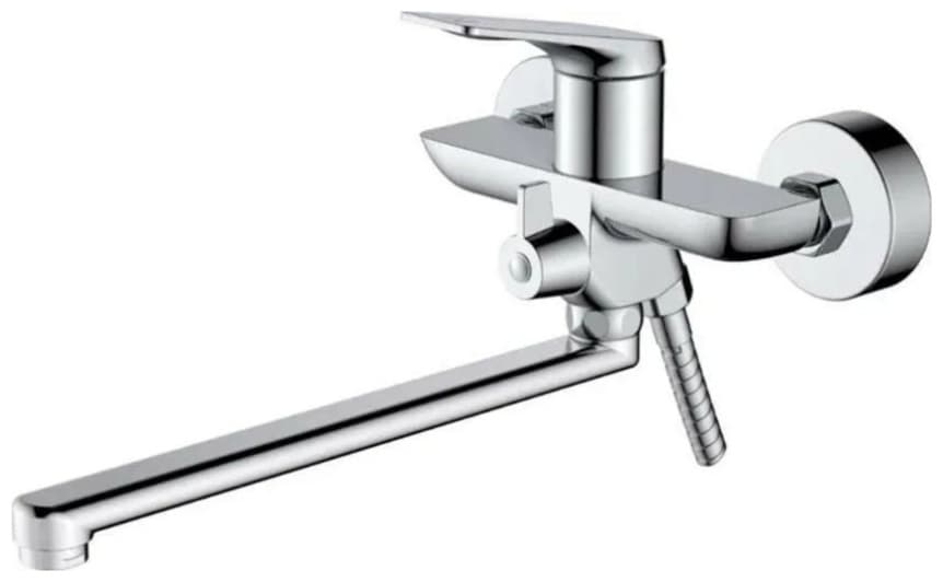 Смеситель для ванны Haiba HB22816-7, латунь, цвет черный