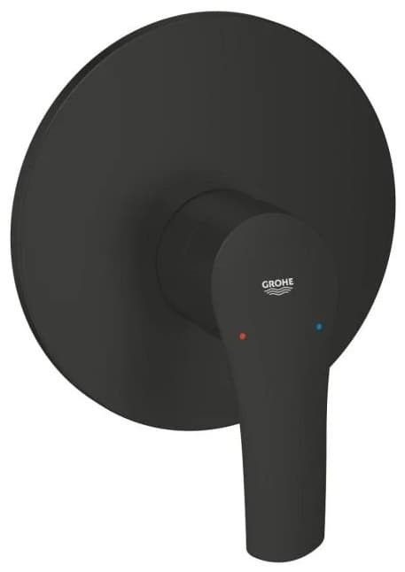 Смеситель для душа Grohe White House Grohe Eurosmart 194512433, латунь, цвет черный