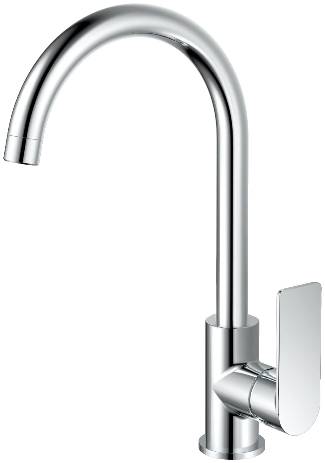 Смеситель для кухни Haiba HB70617, латунь, цвет хром