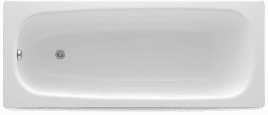 Ванна стальная Eva 1700 эмалированная с шумопоглощением (White Wave)