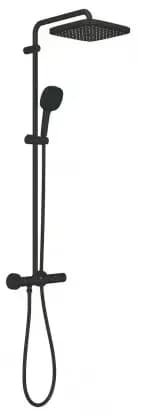 Душевая система GROHE Tempesta Cosmopolitan 250 CUBE, черный матовый (266892431)
