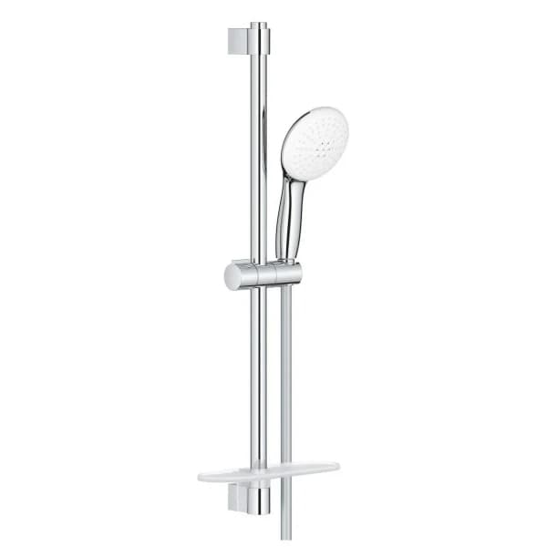 Душевая система для ванны GROHE Tempesta System 250 Cube с термостатом для настенного монтажа, хром (26691001)