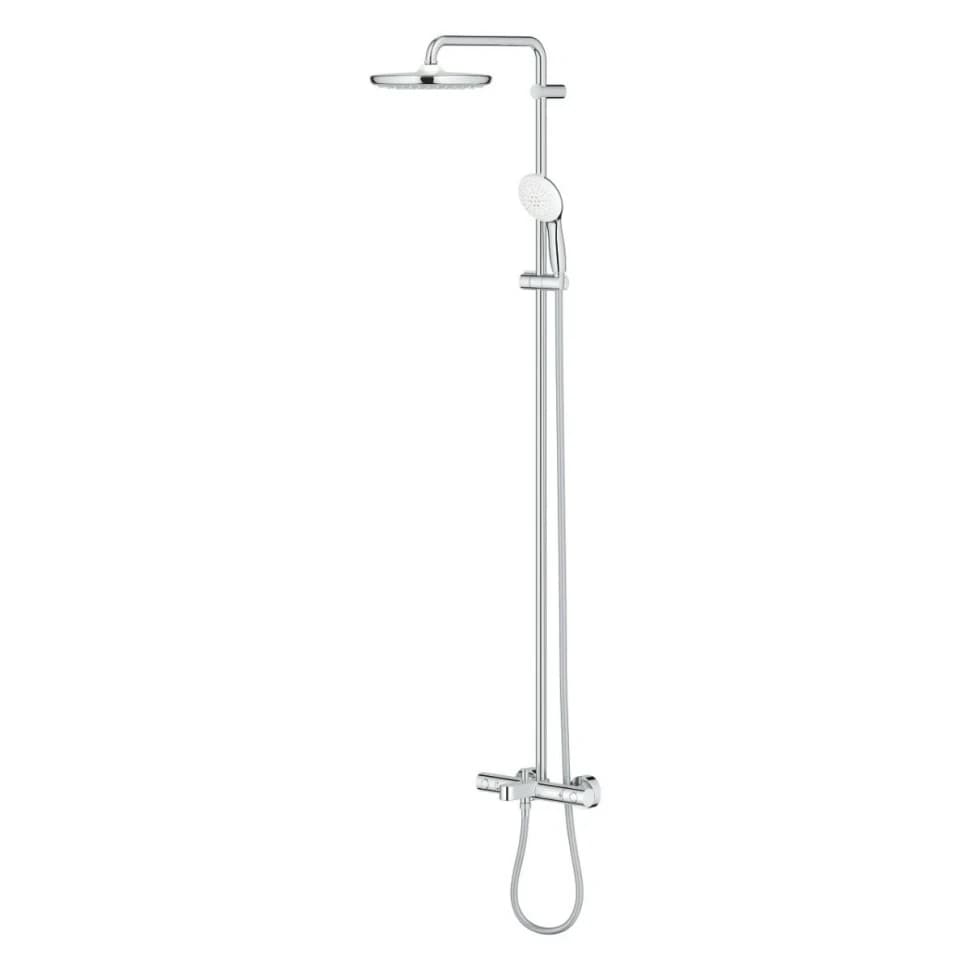 Душевая система GROHE Tempesta System 250 с термостатом для ванны, настенный монтаж, хром (26672001)