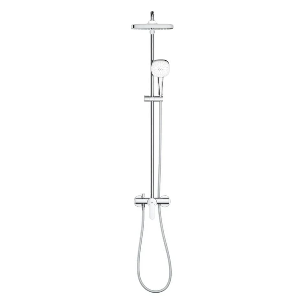 Душевая система GROHE Tempesta System 250 Cube с однорычажным смесителем настенного монтажа, хром (26692001)