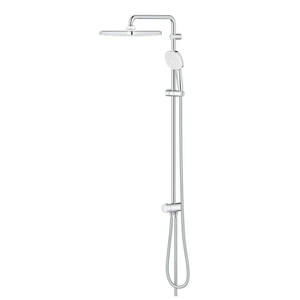 Душевая система GROHE Tempesta System 250 Cube наружного монтажа с переключателем, хром (26694001)