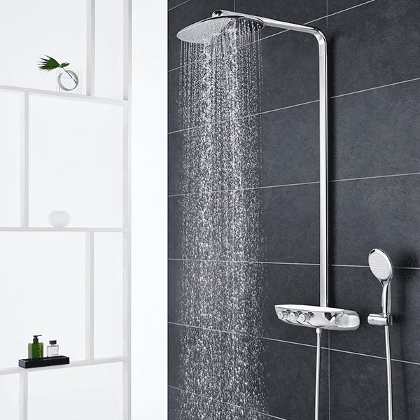 Душ.система с термостатом для настен.монтажа GROHE Rainshower System SmartControl 360 DUO 26250000