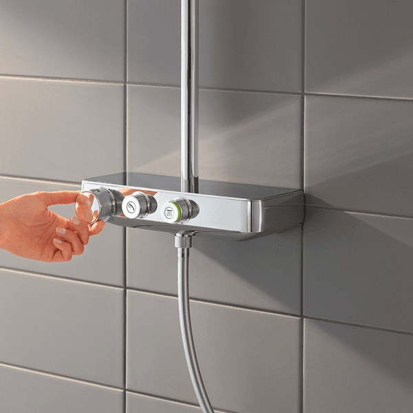 Душевая система с термостатом, хром Grohe Euphoria SmartControl System 260 Mono 26509000