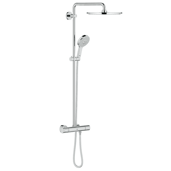 Душевая система встраиваемая, хром Grohe Rainshower 310 Cube Grohtherm SmartControl 34706000