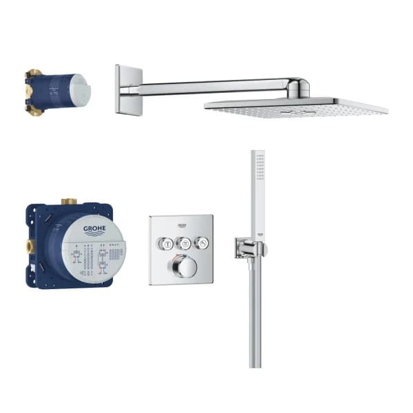 Ручной душ GROHE Tempesta 110, 1 режим струи, 8.7 л/мин, хром (27923003)