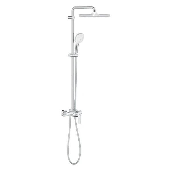 Ручной душ, 3 вида струи, черный Grohe Rainshower SmartActive 130 22127KF0