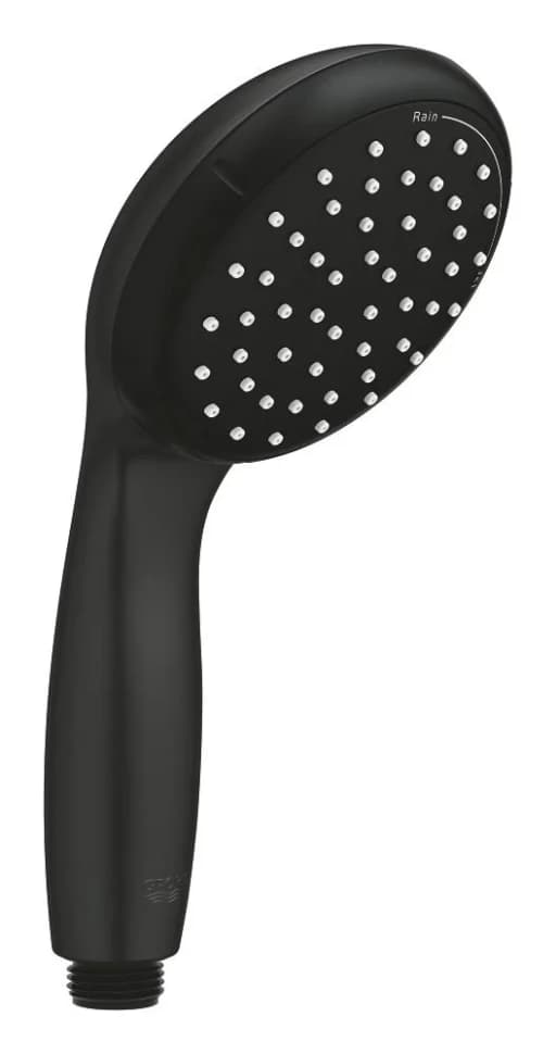 Ручной душ GROHE Vitalio Start 100 2 режима струи, черный матовый (279462430)